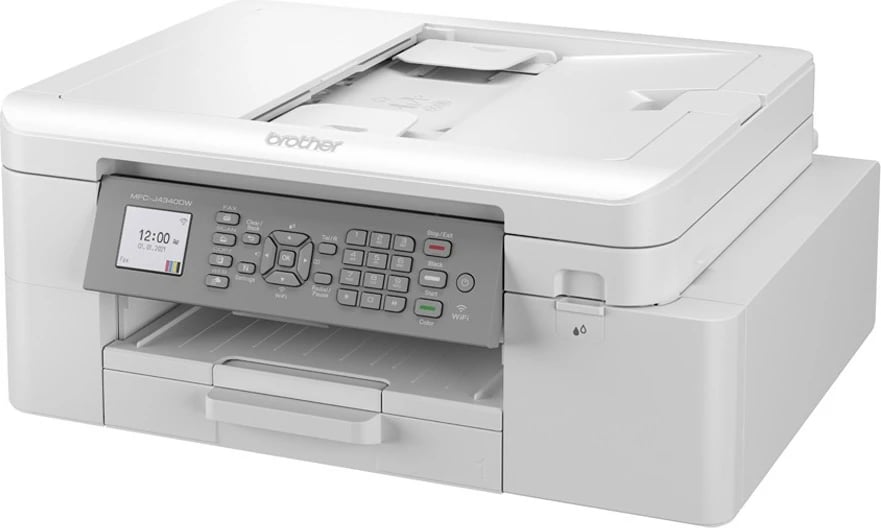 Printer Brother MFC-J4335DWRE1, Inkjet, Printim me ngjyra, 1200 x 4800 DPI, A4, Printim direkt, Bardhë