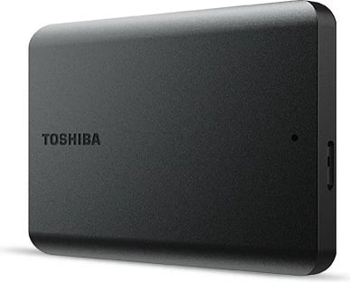 Hard disk i jashtëm Toshiba Canvio Basics, 4 TB, 2.5", USB 3.2 Gen 1, i zi