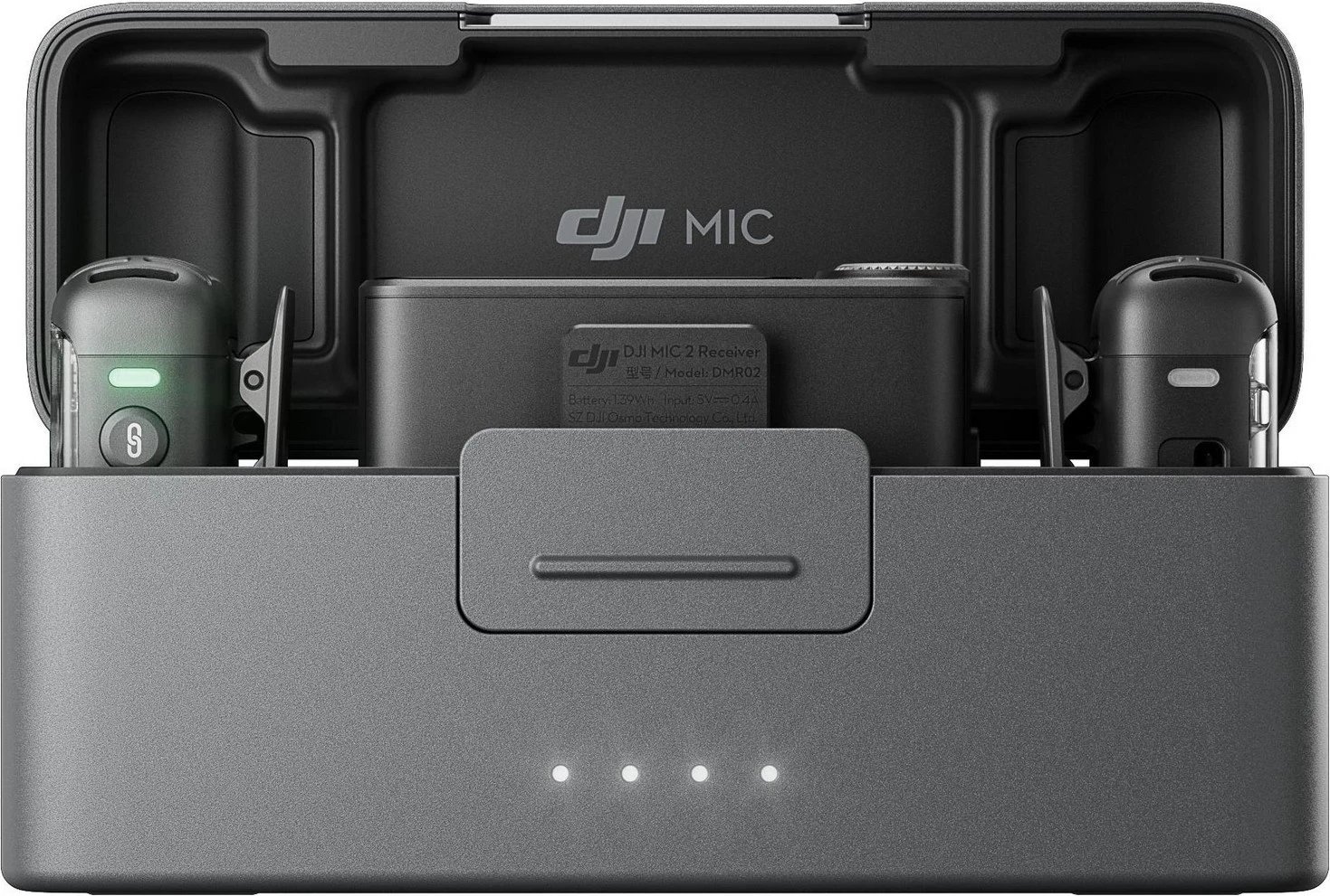 Sistemi i Mikrofonave pa Tel DJI Mic 2, i zi