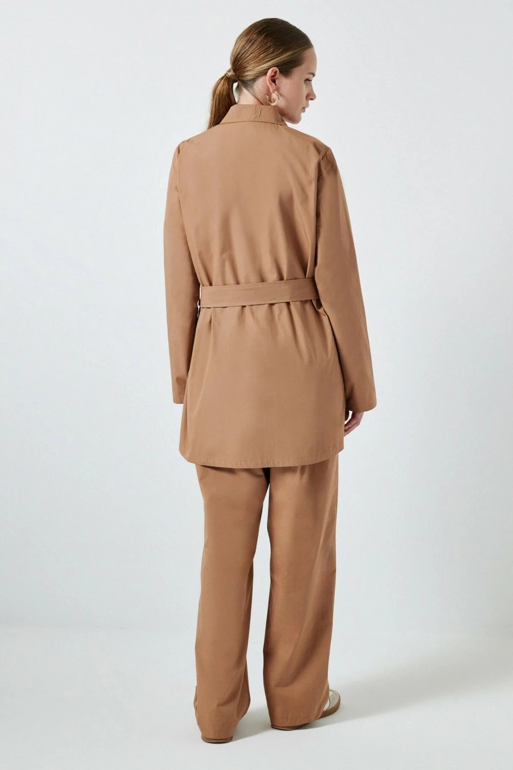 Trench coat për femra Touche, camel