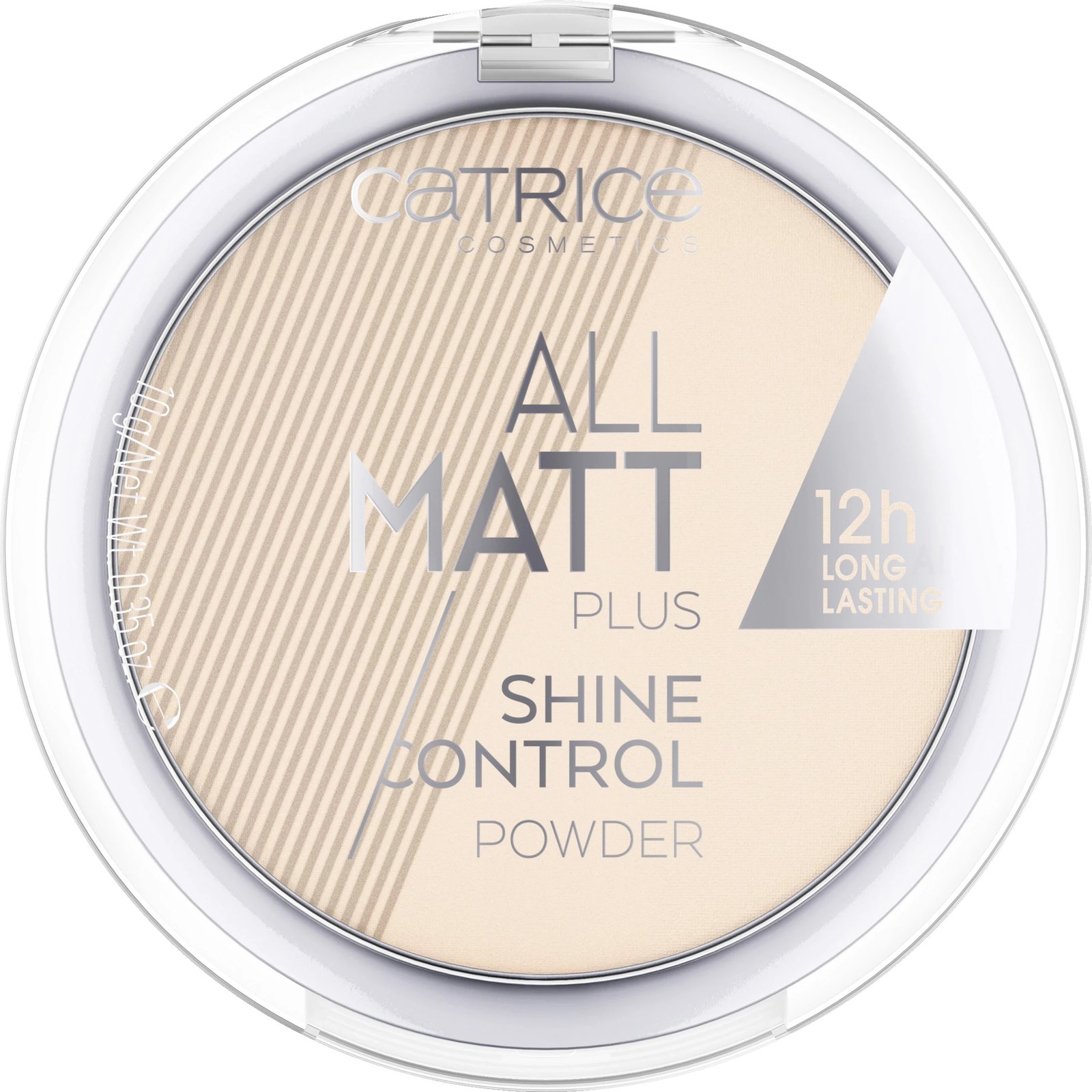 Pudër Catrice, All Matt Plus Shine Control Powder, 010Transparent, 10g