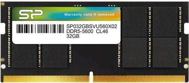 RAM Memorje Silicon Power SP032GBSVU560F02, 32 GB, DDR5 SO-DIMM, 5600 MHz