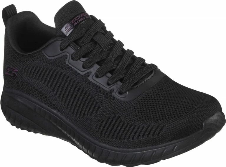 Këpucë Skechers, modeli Bobs Squad Chaos me Memory Foam për femra, të zeza