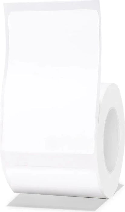 Etiketa termale NiiMbot T45*70-110, e bardhë