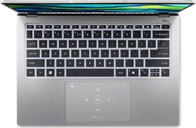 Laptop Acer Swift Go 14 SFG14-73, Intel Core Ultra 5, 16GB RAM, 512GB SSD, 14", Silver