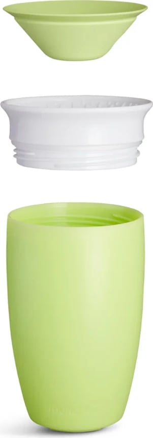 Kupë për fëmijë Munchkin Miracle 360° Sippy Cup e gjelbër, 295 ml