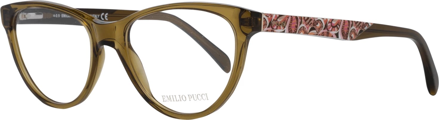 Korniza optike për femra Emilio Pucci, të gjelbërta