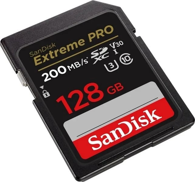 Kartë memorie SanDisk SDXC 128GB Extreme Pro ,  128 GB