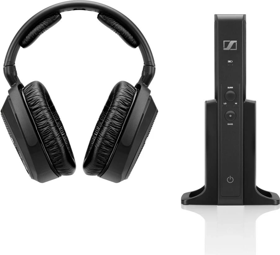 Kufje Sennheiser RS 175, Wireless, Të zeza