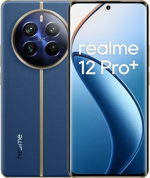 Celular Realme 12 Pro+ 5G, 8/256GB, Submarine Blue