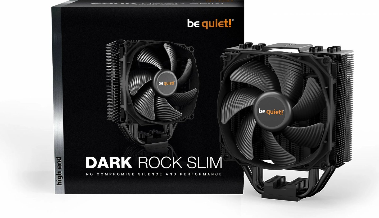 Ftohës CPU be quiet! Dark Rock Slim, 12 cm, 1500 RPM, 11 dB, 23.6 dB, Zi