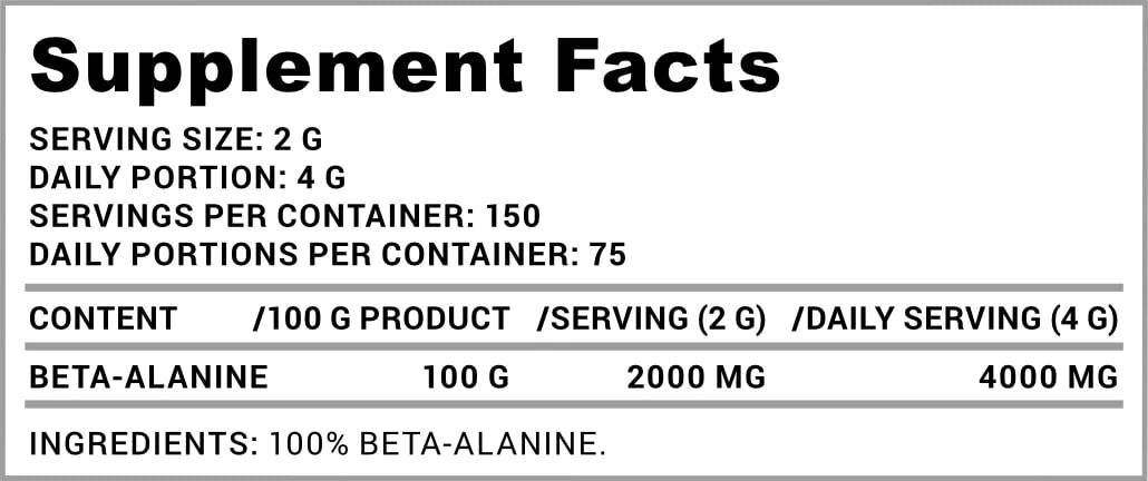 Beta-Alanine 300 g