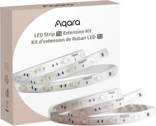 Zgjatës Strip LED Aqara T1, 1m, Bardhë