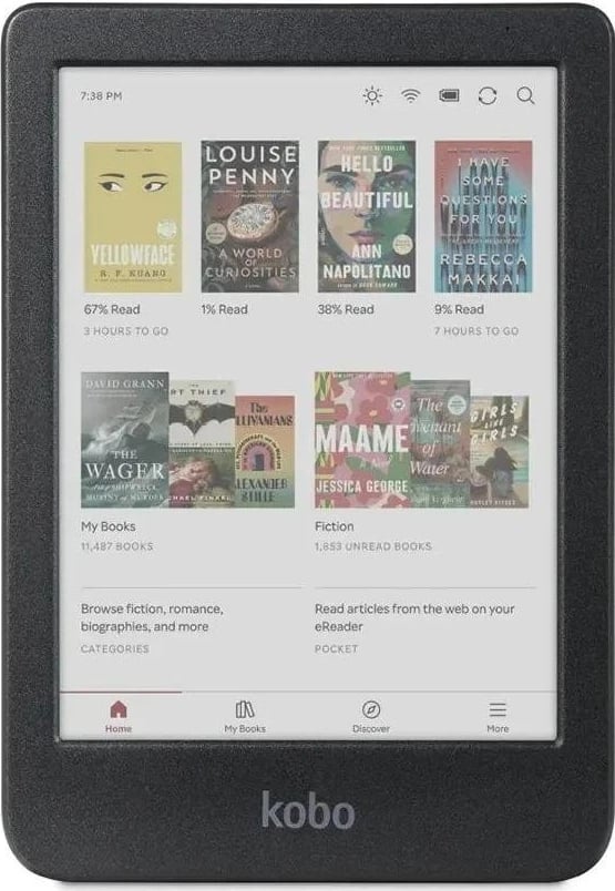 E-book reader Kobo Clara Colour, 16 GB, e-Ink, i zi