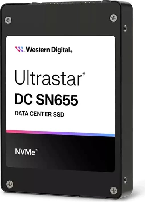 SSD Western Digital Ultrastar DC SN655 U.3 3.84 TB, PCI Express 4.0