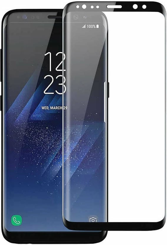 Mbrojtës ekrani për Samsung Galaxy S9 Plus Megafox Teknoloji, i zi