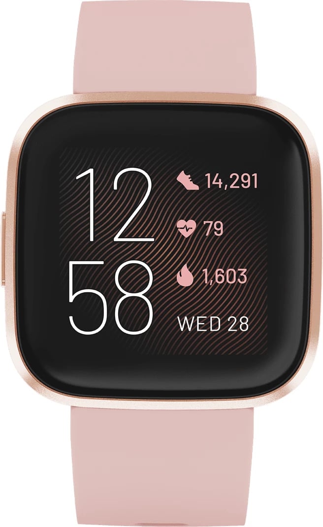 Smartwatch FitBit Versa 2, 1.59", rozë