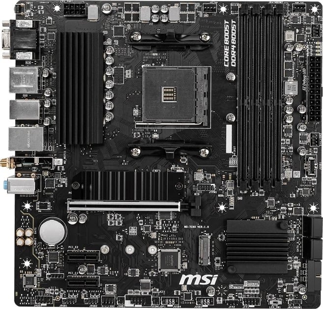 Pllakë amë MSI B550M PRO-VDH WIFI - AMD B550