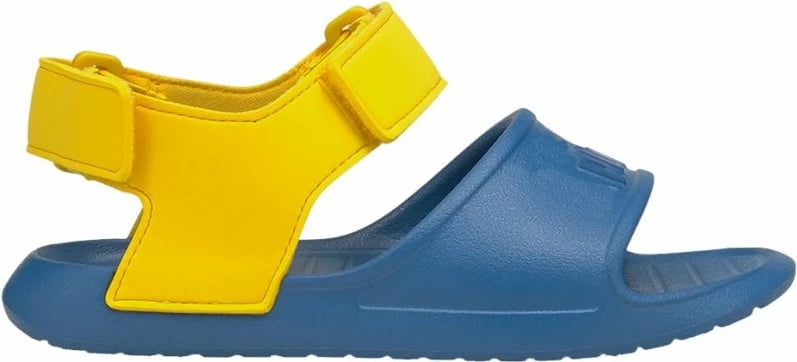 Sandale për fëmijë Puma Divecat v2 Injex PS Star, blu dhe të verdhë