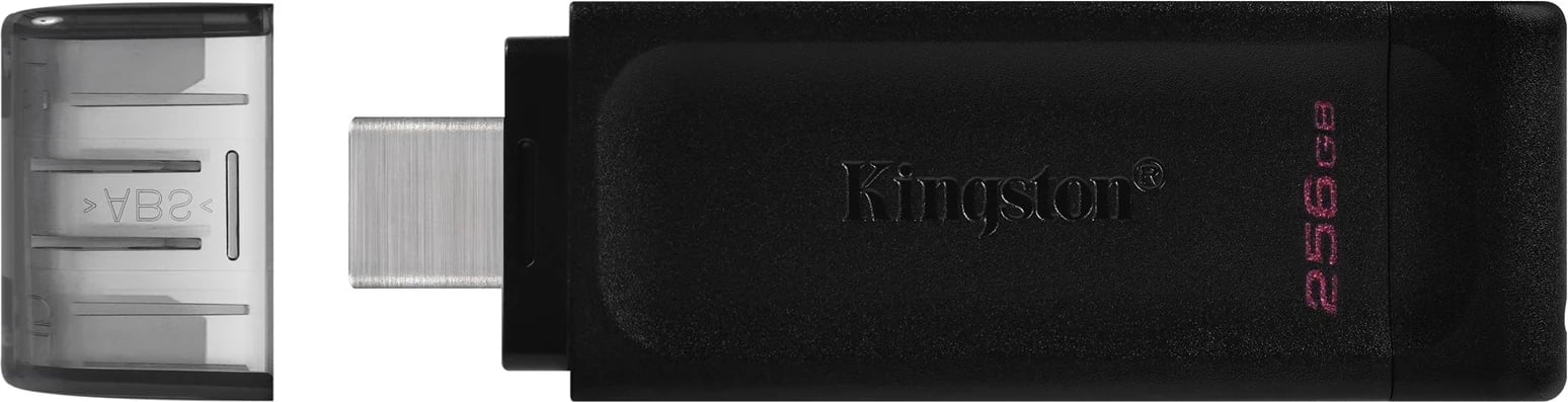 USB Kingston DataTraveler, 256GB, USB-C 3.2 Gen 1, i zi