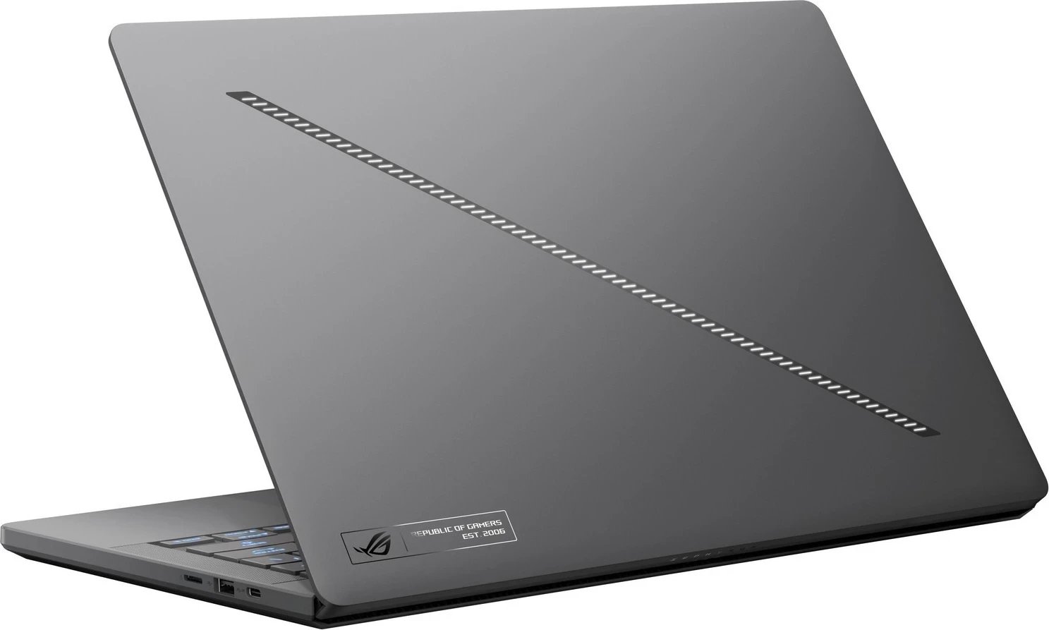 Laptop për lojëra ASUS ROG Zephyrus G14, R9-8945HS, 14''-120Hz, OLED, 32GB, 1TB, W11H, RTX 4070, gri