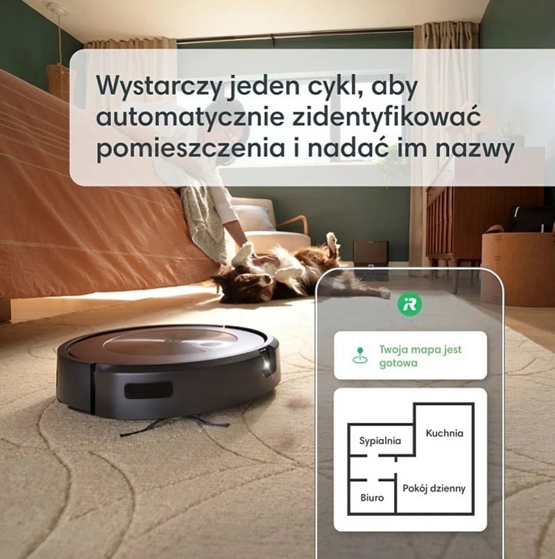 Fshesë robotike iRobot Roomba j9+, i zi