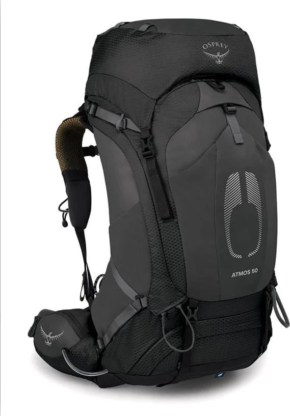 Çanta për trekking Osprey Atmos AG 50, e zezë L/XL