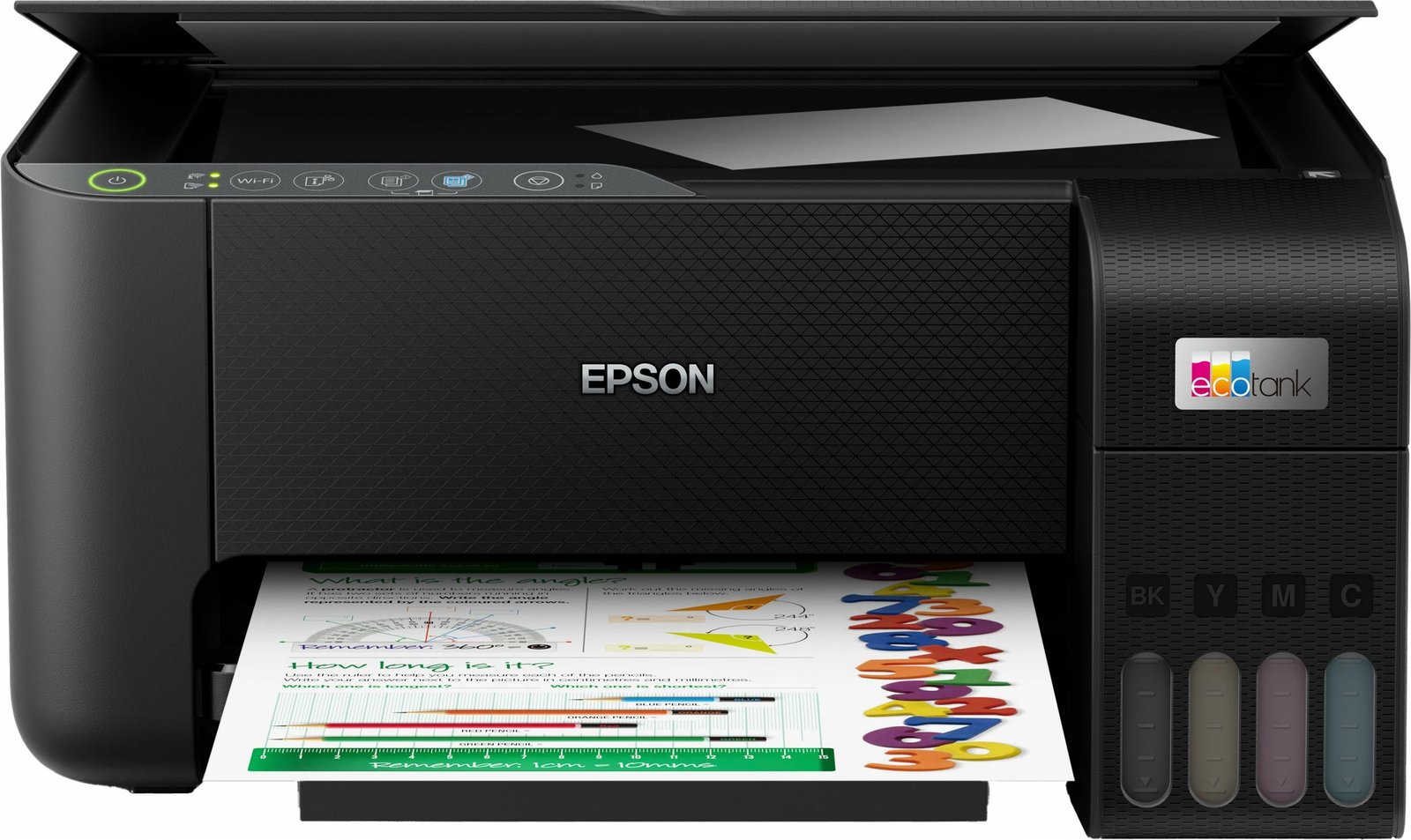 Printer Epson EcoTank ET-2810, Multifunksional, Wi-Fi, Ink Tank, Printim me ngjyra, 5760 x 1440 DPI, A4, Printim direkt, E zezë