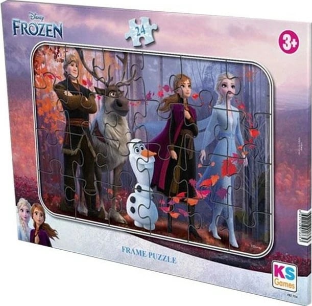 Puzzle Frozen KS Games FRZ-704, 24 copë