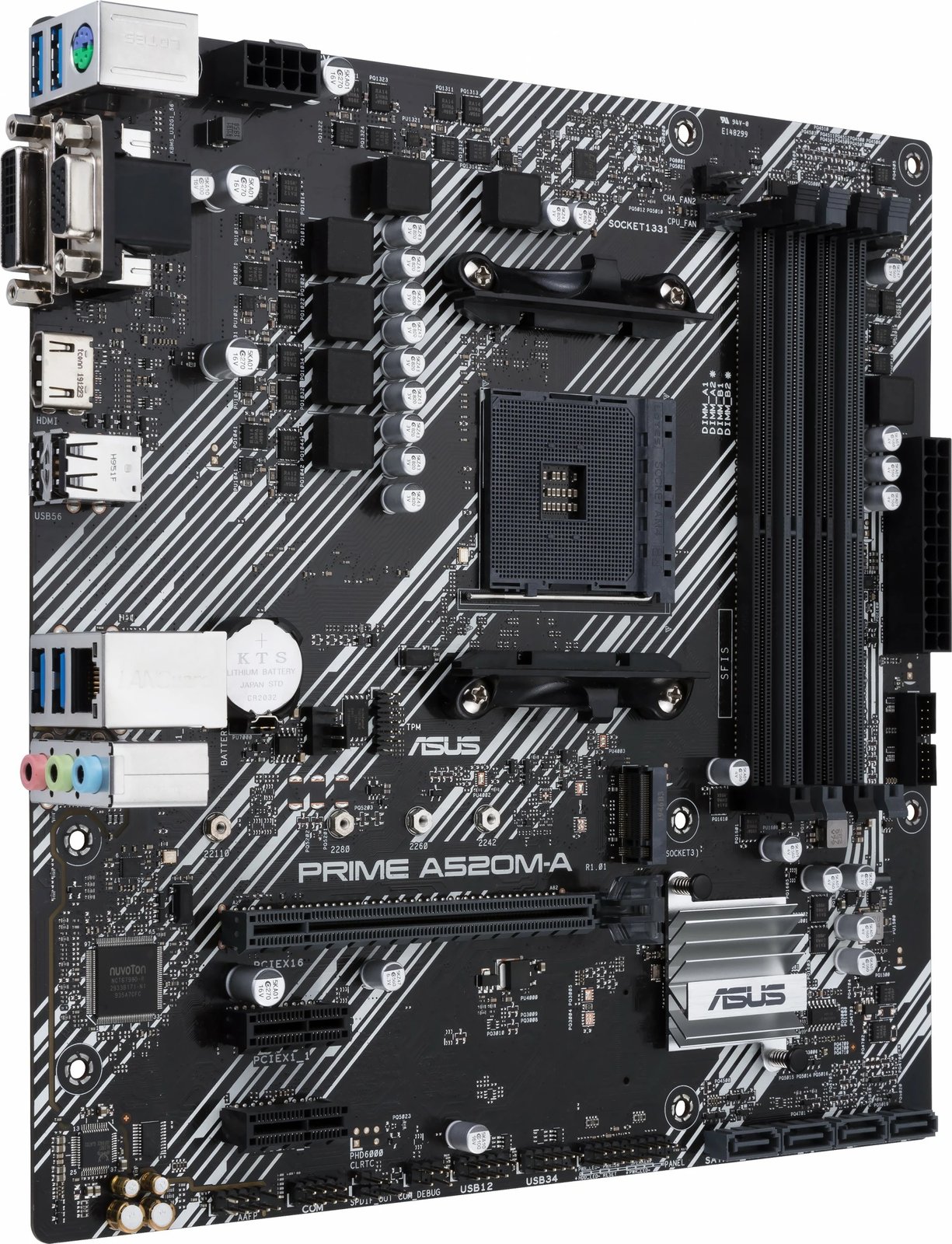 Pllakë amë ASUS PRIME A520M-A II/CSM, Socket AM4, micro ATX