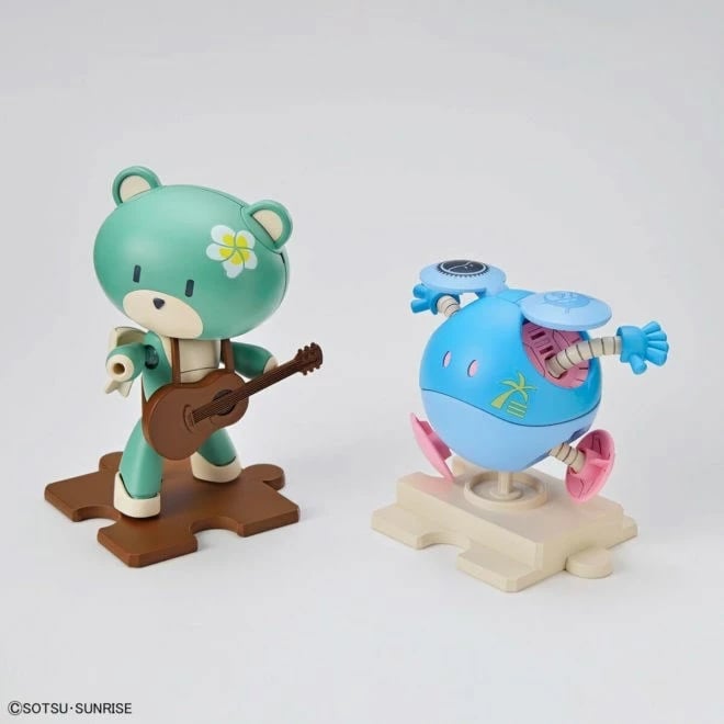 Set model BANDAI HGBM 1/144 Beargguy Ohana & Aloharo