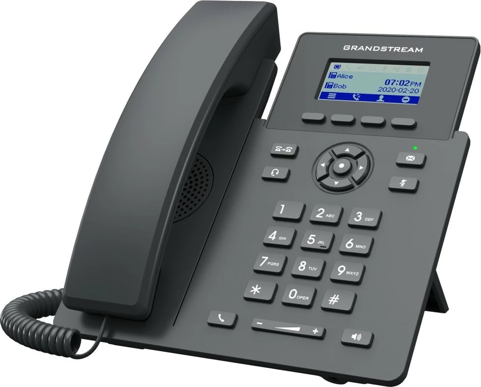 Telefon IP Grandstream GRP2601P, 2 linja, i zi