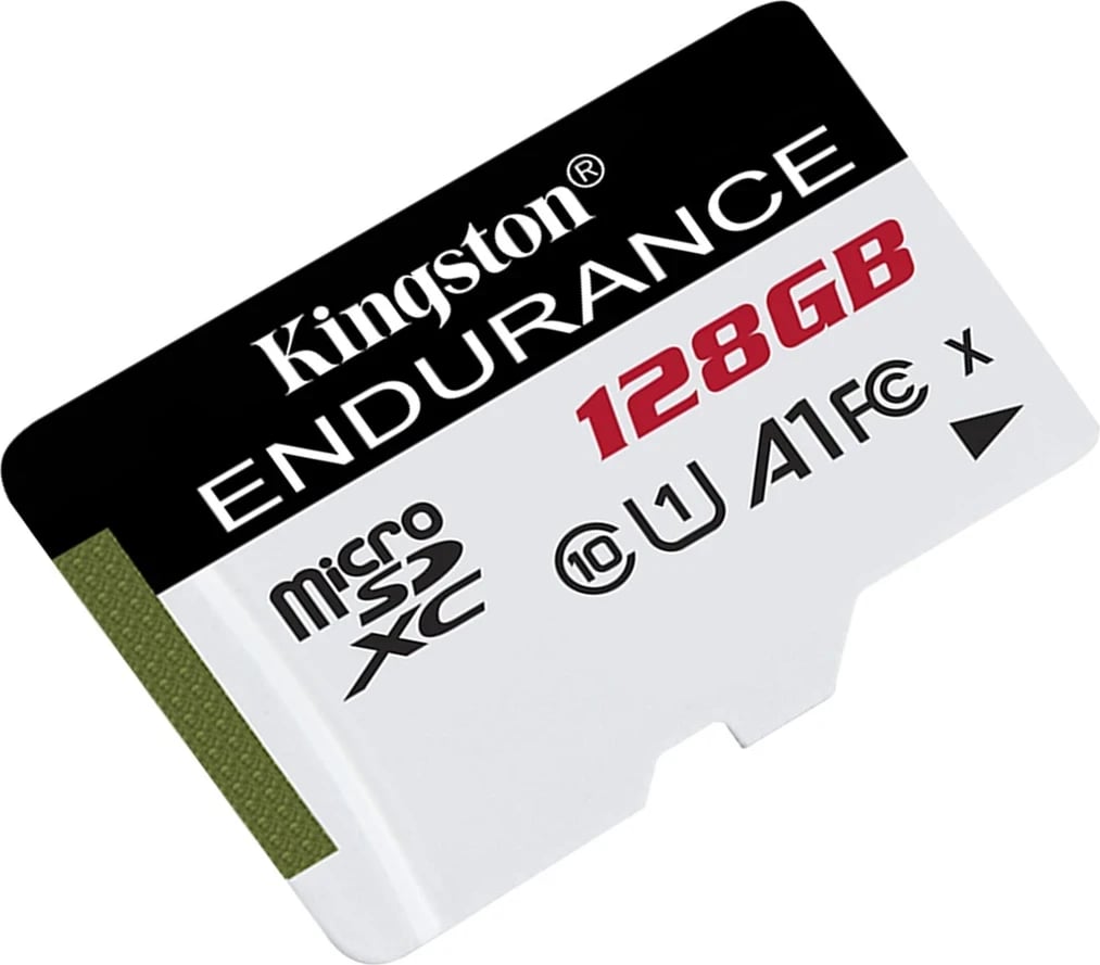 Kartë microSD Kingston's High Endurance, C10 UHS-l, 128GB