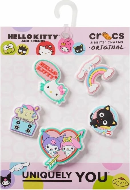 Aksesorë Hello Kitty Crocs, 5 copë