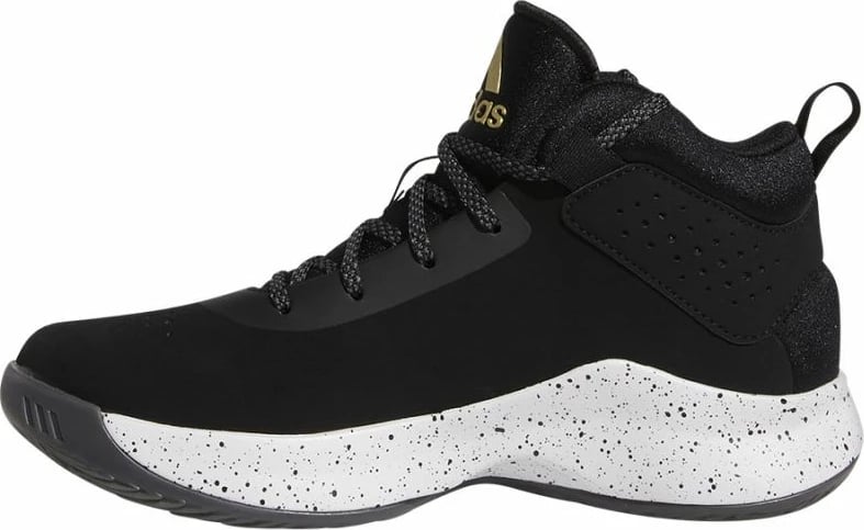 Atlete basketbolli për fëmijë adidas Cross Em Up 5 K Wide Jr GX4790, të zeza