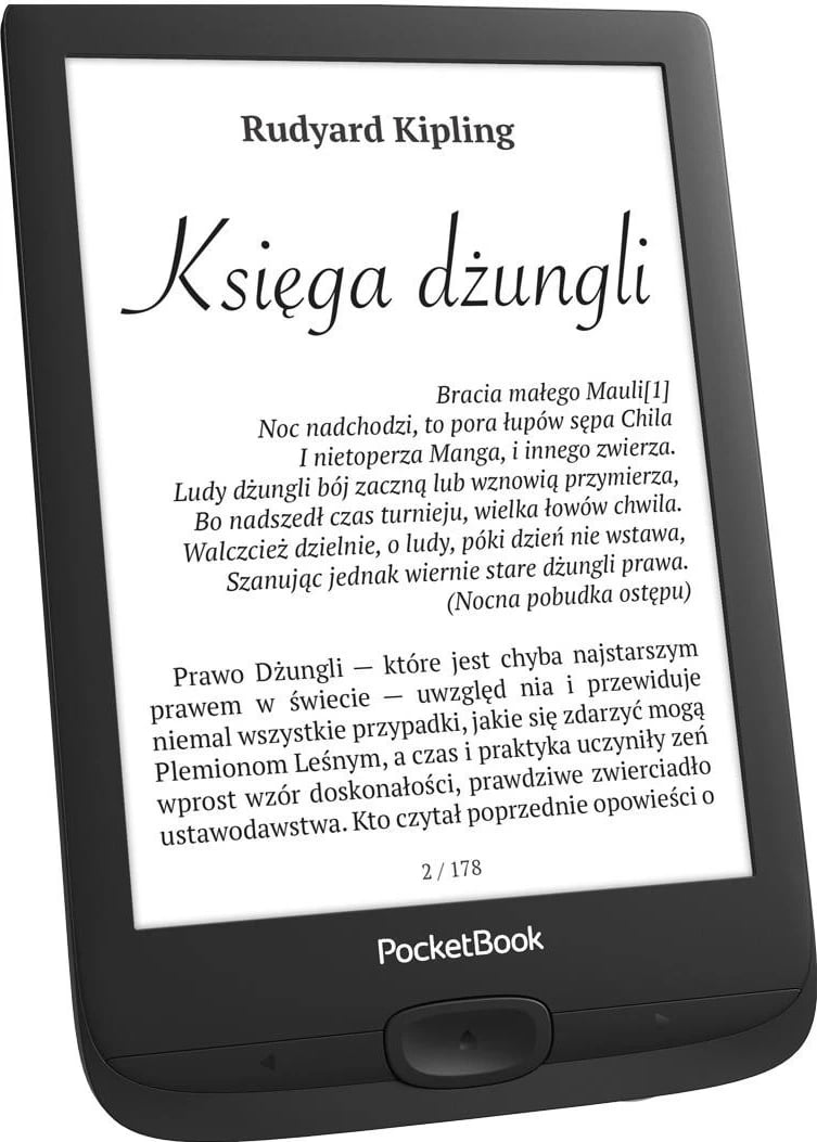 E-reader PocketBook Basic Lux 4, 8GB, Wi-Fi, i zi