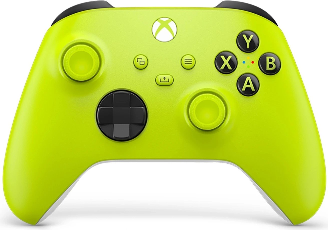 Kontroller Wireless Microsoft Xbox, ngjyrë verdhë