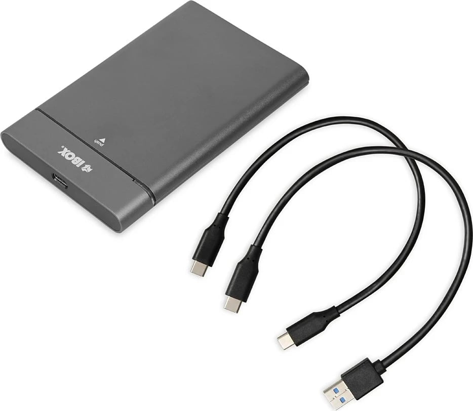 Kasë për HDD iBox HD-06, 2.5 inç, Gri