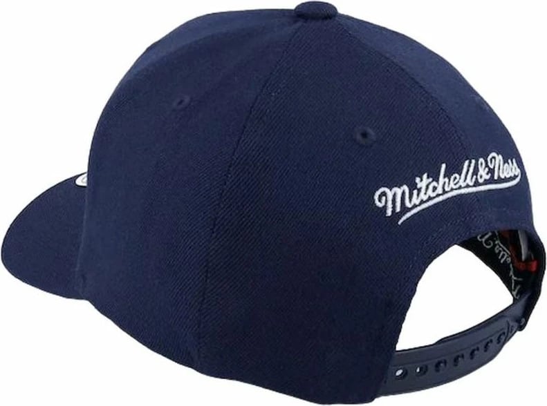 Kapelë Mitchell & Ness NBA Pinscript Classic për meshkuj, blu marinë