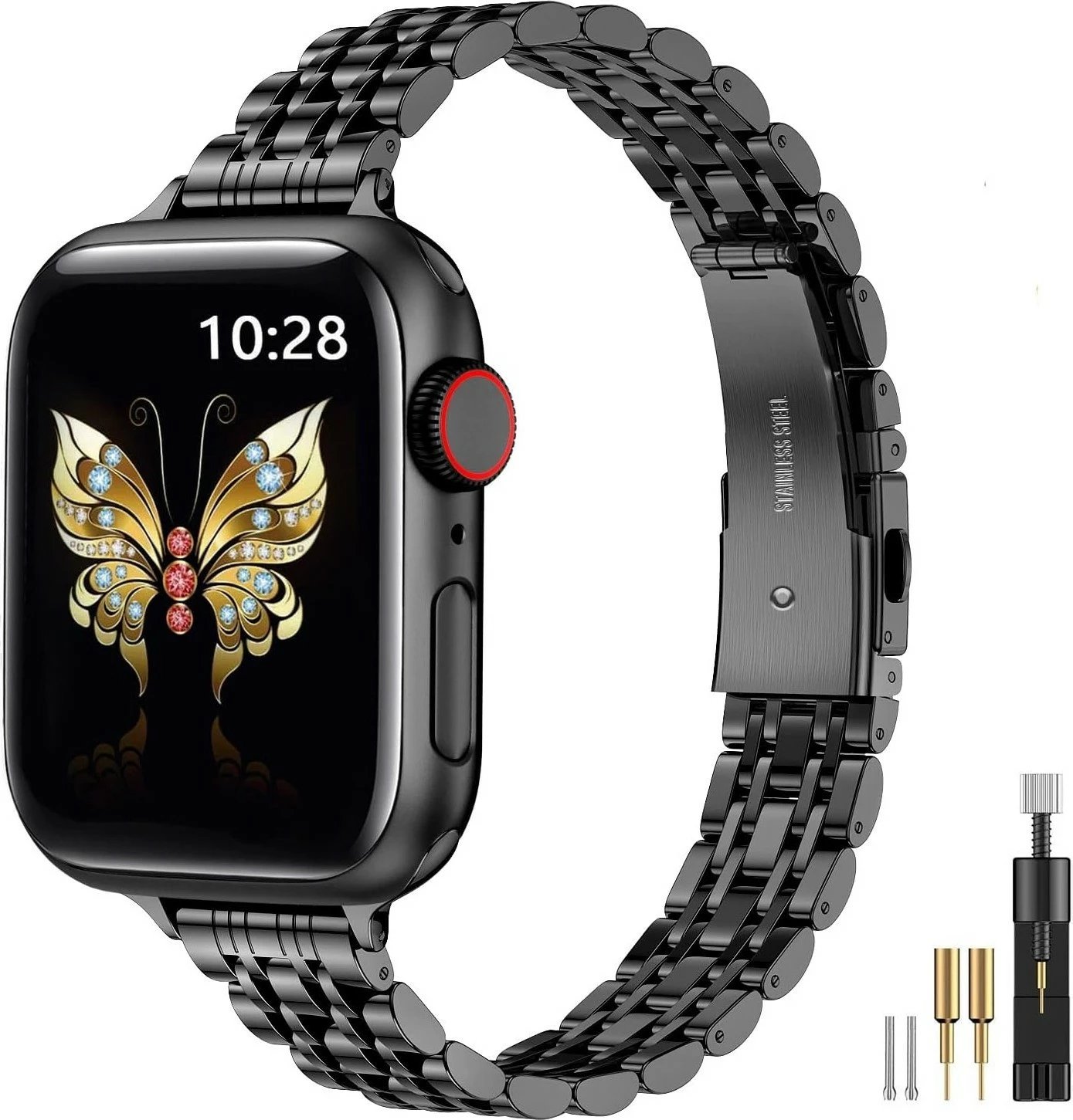 Rrip për Apple Watch Mimtec, i zi