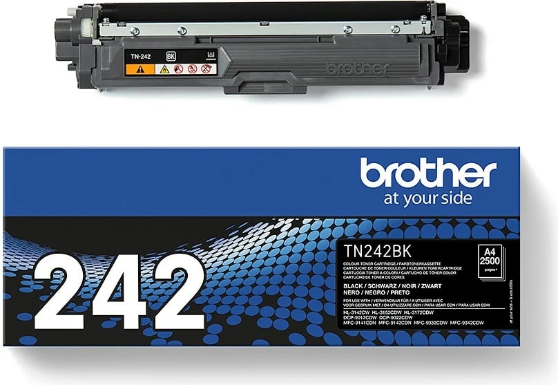 Toner Brother TN-242BK, 2500 faqe, Ngjyrë e zezë