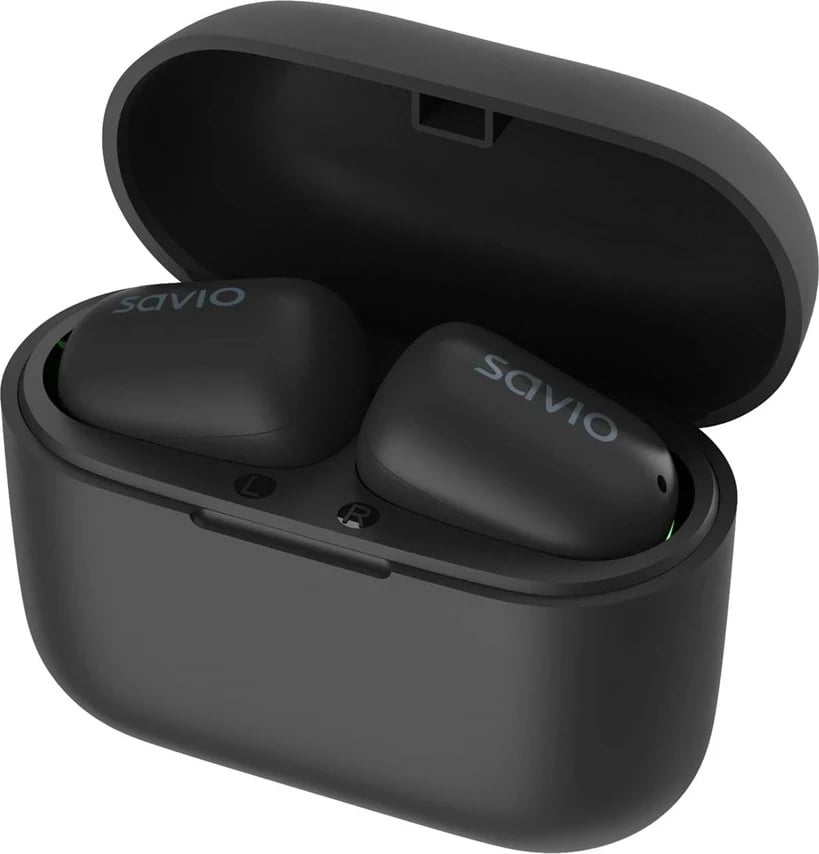 Kufje Wireless Savio TWS-09, Bluetooth, të Zeza