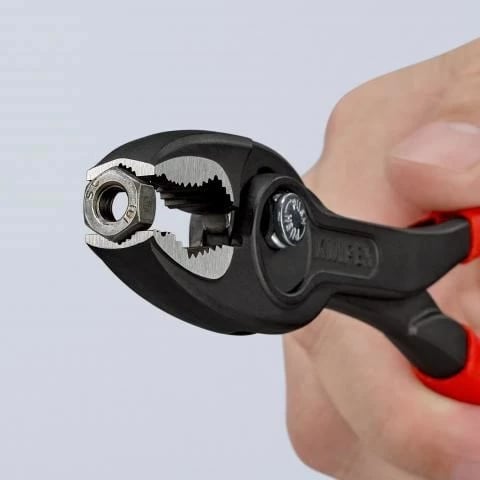 Knipex pinca TwinGrip, e kuqe