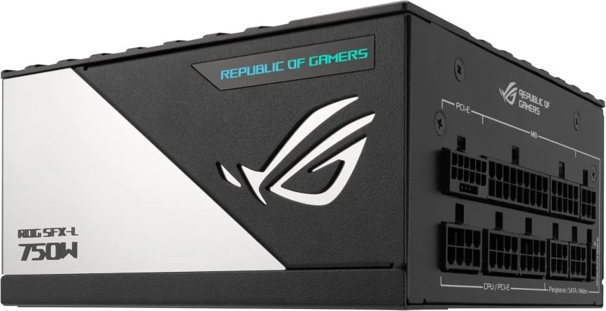 Furnizues i energjisë ASUS ROG Loki SFX-L 750W Platinum, 20+4 pin ATX, i zi dhe argjendtë