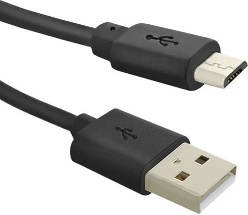 Karikuesi Qoltec, 12W, me kabllo USB + Micro USB, ngjyrë e zezë