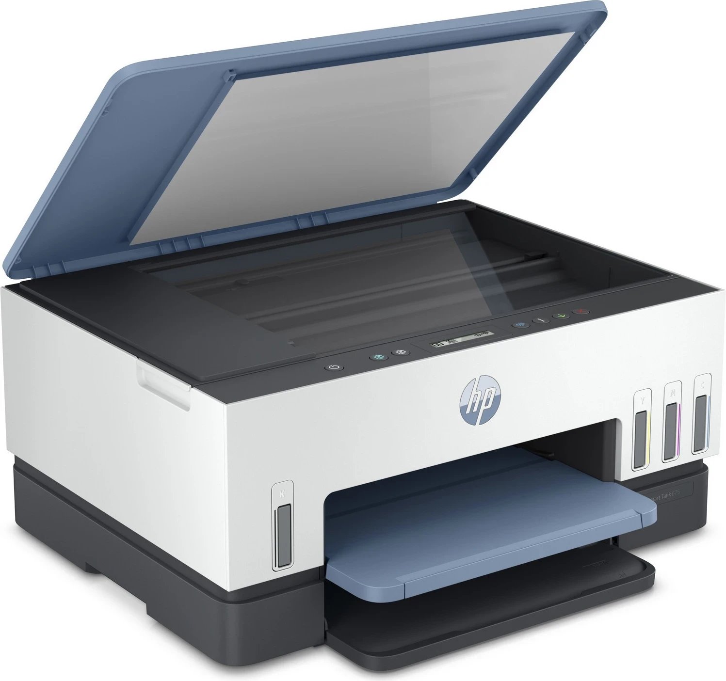 Printer HP Smart Tank 675, me WiFi dhe printim dyanshëm