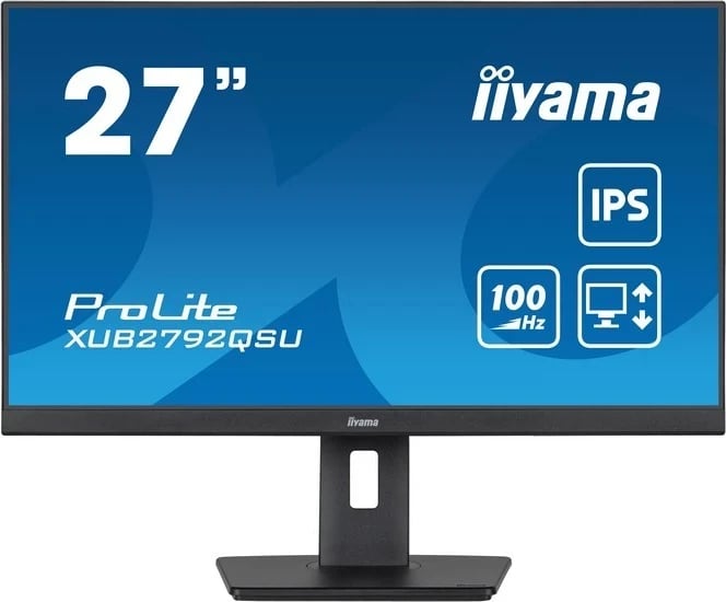 Monitor iiyama XUB2792QSU-B6, ngjyrë e zezë