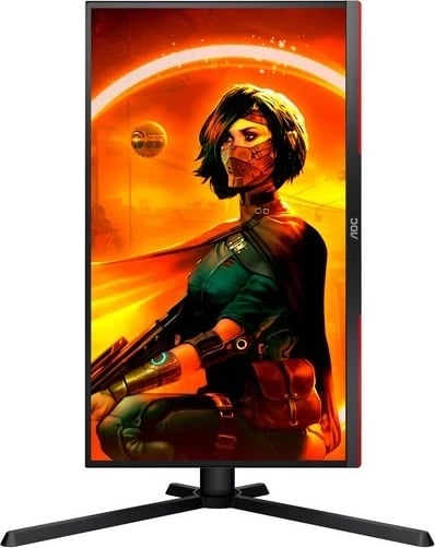 Monitor gaming AOC 25G3ZM/BK, 24.5", Full HD, 240Hz, 0.5ms, e zezë-kuqe