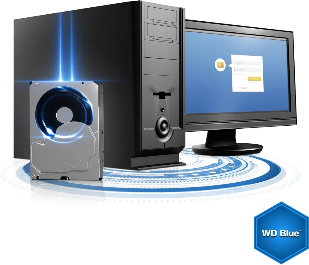 Disk HDD Western Digital Blue 3.5", 1000 GB 