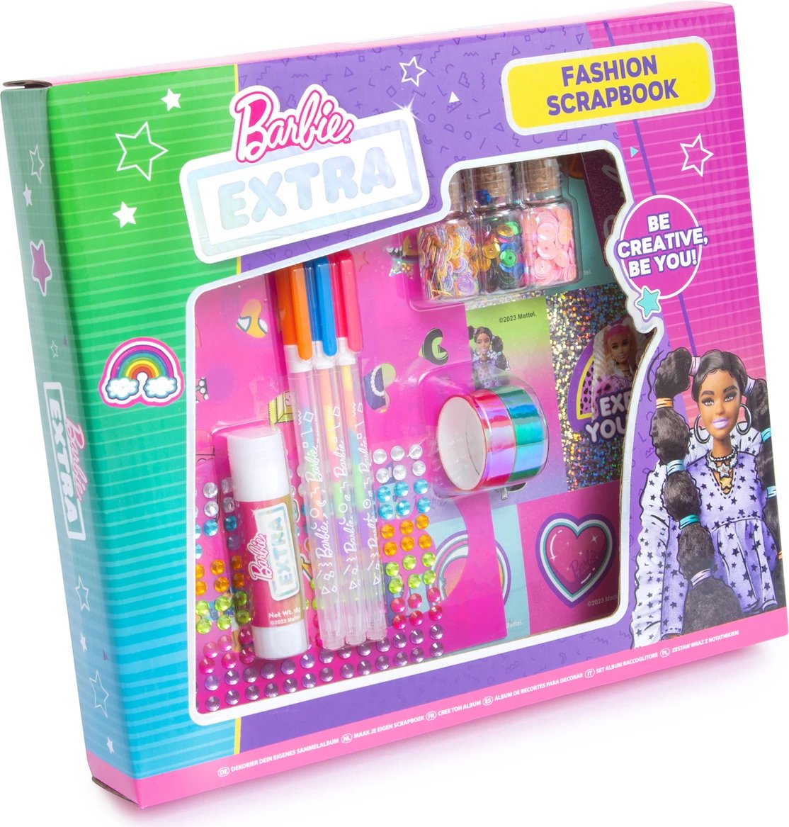 Barbie Extra Fashion Scrapbook Craft Kit